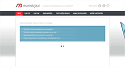 Desktop Screenshot of matizdigital.net
